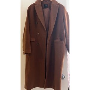 Lightly Used Brown Wool Coat